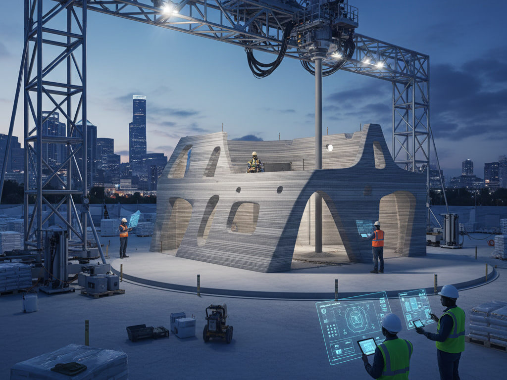 construction 3d printing